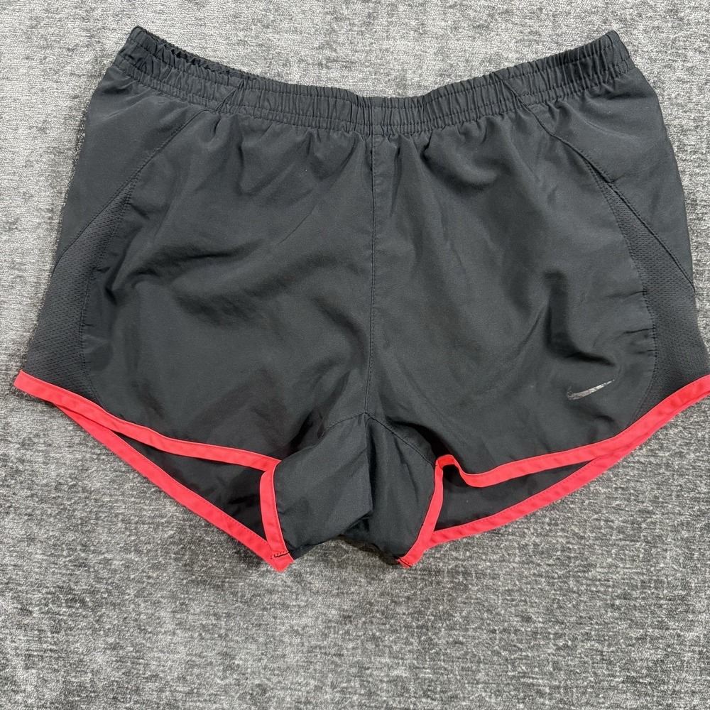 Nike Shorts Women's Size XS Black & Pink Dri-FIT Tempo Running Lined Athletic